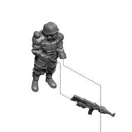 Konflikt '47: Axis Totenrotte Platoon Commander & Bodyguard