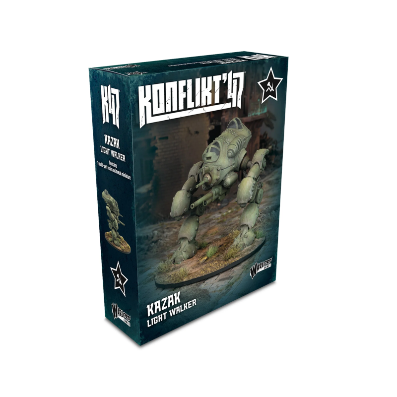 Konflikt '47: Soviet Bloc Kazak Light Walker (2025 reformat)