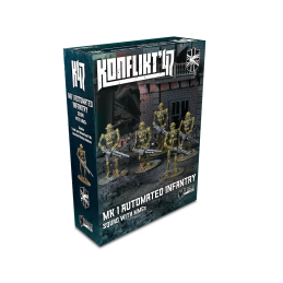 Konflikt '47: Escuadra de infantería Commonwealth británica Mk I Automated con MMG