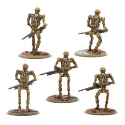 Konflikt '47: Escuadra de infantería Commonwealth británica Mk I Automated con MMG