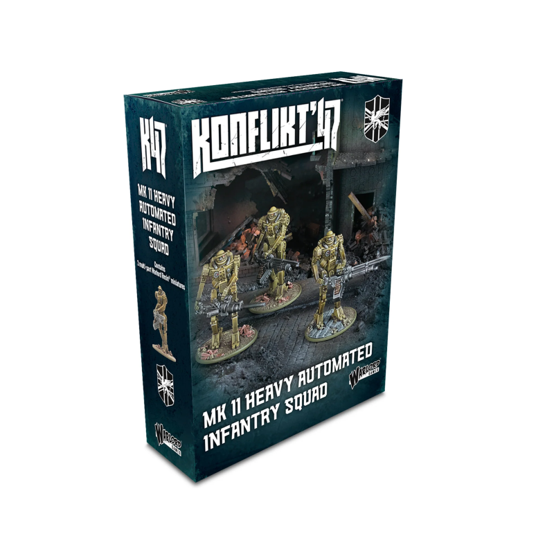 Konflikt '47: Escuadra de infantería Commonwealth británica Mk II pesado Automated