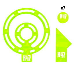 Konflikt '47: Acrylic Objectives and Template Set