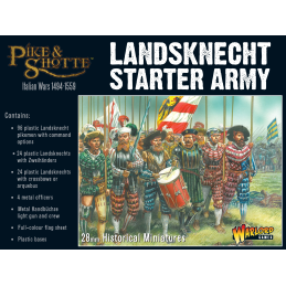 Ejército de inicio: Landsknecht