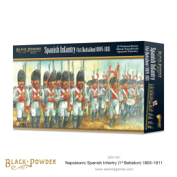 Napoleonic Spanish Infantry (1st Battalion) 1805-1811