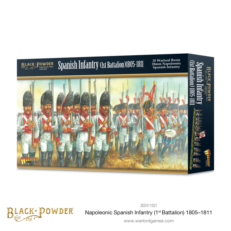 Napoleonic Spanish Infantry (1st Battalion) 1805-1811