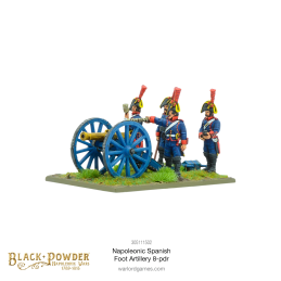 Napoleonic Spanish Foot Artillery 8pdr