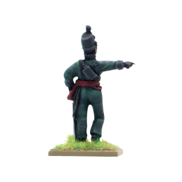 Mando Crimean War británico Rifle Brigade in Shakos