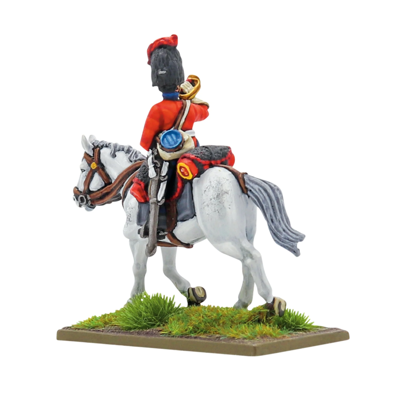 Mando Crimean War británico Scots Greys pesado Cavalry