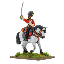 Mando Crimean War británico Scots Greys pesado Cavalry
