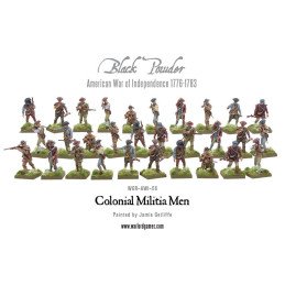 Colonial Militia Men