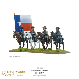 Confederate General and Staff A