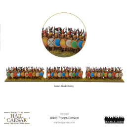 Hail Caesar Epic Battles: Allied Troops Division