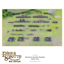 Ejército de inicio: Pike & Shotte Epic Battles - Montrose's Scottish Royalists