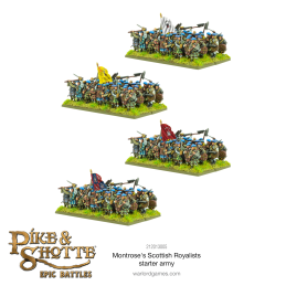 Ejército de inicio: Pike & Shotte Epic Battles - Montrose's Scottish Royalists