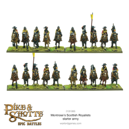 Ejército de inicio: Pike & Shotte Epic Battles - Montrose's Scottish Royalists