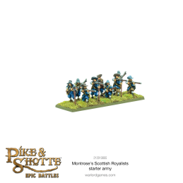 Ejército de inicio: Pike & Shotte Epic Battles - Montrose's Scottish Royalists