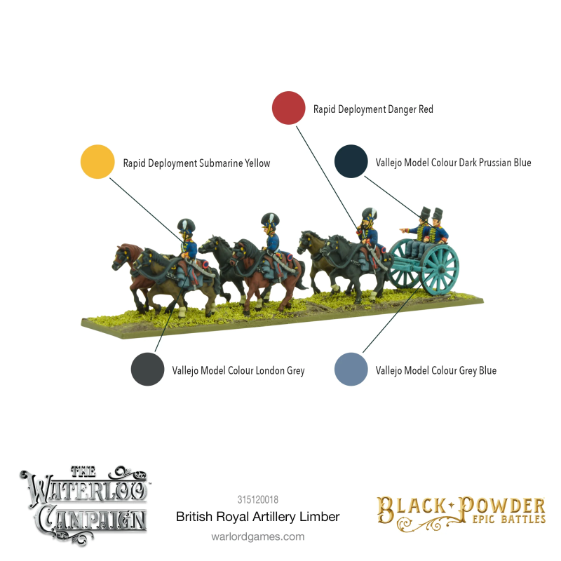 BP Epic Battles: Waterloo - British Royal Artillery Limber
