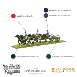 BP Epic Battles: Waterloo - French Line Artillery Limber