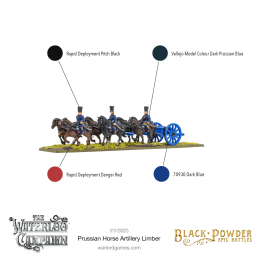 BP Epic Battles: Waterloo - Prussian Horse Artillery Limber