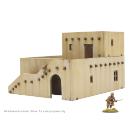 Adobe Building (Clay Bricks Desert Building)