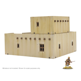 Adobe Building (Clay Bricks Desert Building)