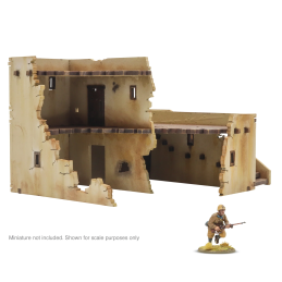 Adobe Building Ruins (Clay Bricks Desert Building)