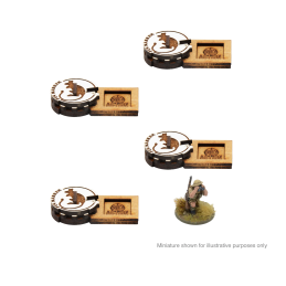 Bolt Action: MDF Unit Pin Markers - British 8th Army