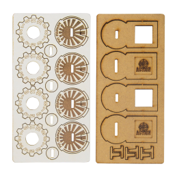 Bolt Action: MDF Unit Pin Markers - Japan