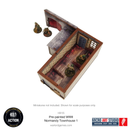 Pre-Painted WW2 Normandy Townhouse 1