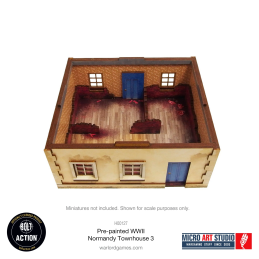 Pre-Painted WW2 Normandy Townhouse 3
