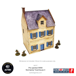 Pre-Painted WW2 Normandy Townhouse 3
