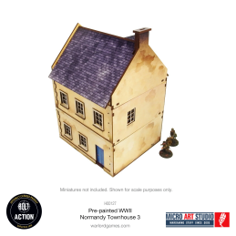 Pre-Painted WW2 Normandy Townhouse 3