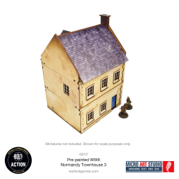 Pre-Painted WW2 Normandy Townhouse 3
