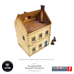 Pre-Painted WW2 Normandy Townhouse 3