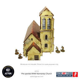 Pre-Painted WW2 Normandy Church