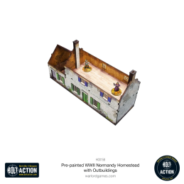 Pre-painted WW2 Normandy Homestead with Outbuildings