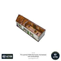 Pre-painted WW2 Normandy Homestead with Outbuildings