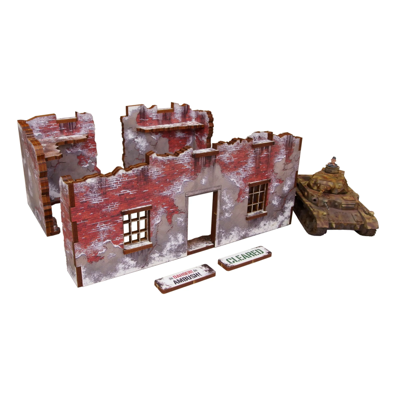 Pre-painted Winter Ruin 1