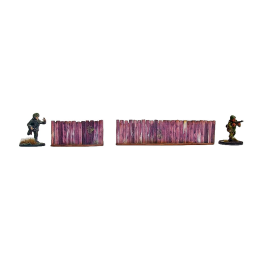 Pre-Painted WW2 Ostfront Village Low Fence (18)