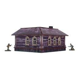 Pre-Painted WW2 Ostfront Village Maria's House