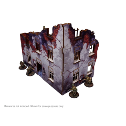 Pre-Painted WW2 Ostfront Stalingrad Apartment Block Front (1)