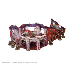 Pre-Painted WW2 Ostfront Stalingrad Univermag Front (With Balcony) (2)