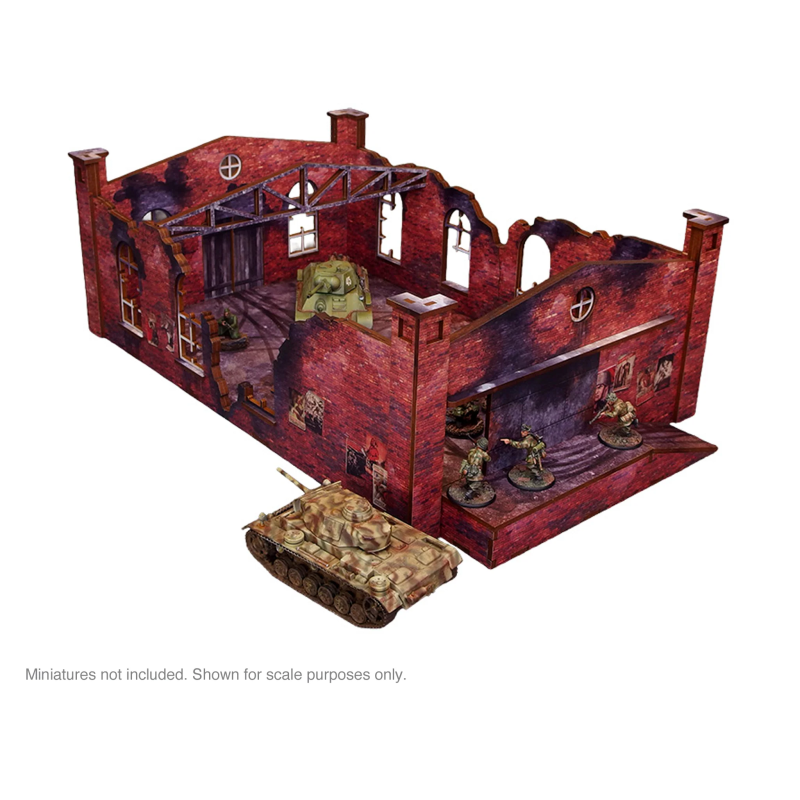 Pre-Painted WW2 Ostfront Stalingrad Factory Front (1)