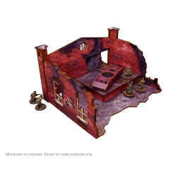 Pre-Painted WW2 Ostfront Stalingrad Factory Back (with ramp) (1)