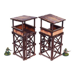 Pre-Painted WW2 Pacific Guard Tower