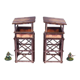 Pre-Painted WW2 Pacific Guard Tower