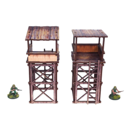 Pre-Painted WW2 Pacific Guard Tower
