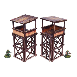 Pre-Painted WW2 Pacific Guard Tower