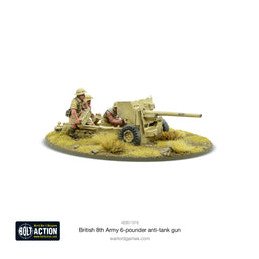 8th Army 6 Pdr. Anti Tank Gun