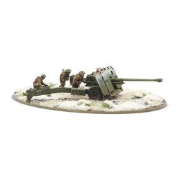 17 Pdr Anti-Tank Gun with British Infantry (Winter) Crew